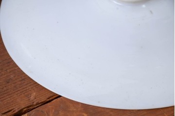 《引っ掛けシーリング式ペンダントライト加工費込み》　和製アンティーク　シンプルなフォルムで使いやすい平笠照明　(R-084184)