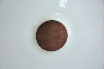 《引っ掛けシーリング式ペンダントライト加工費込み》　和製アンティーク　レトロな空間づくりにおすすめの平笠照明　(R-084186)