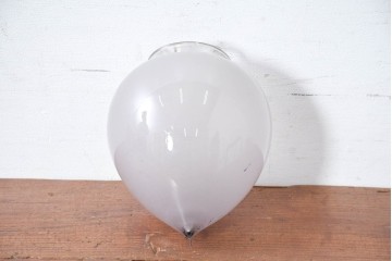 《引っ掛けシーリング式ペンダントライト加工費込み》　和製アンティーク　ぽってり可愛いしずく型のペンダントライト　(R-084196)