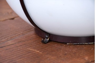 《引っ掛けシーリング式ペンダントライト加工費込み》　和製アンティーク　真鍮(しんちゅう)飾り　大正ロマンの雰囲気を高める天井照明　(R-084201)