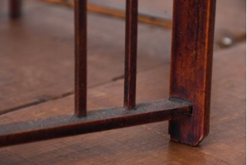 《引っ掛けシーリング式ペンダントライト加工費込み》　和製アンティーク　昭和初期　和の趣あふれる木製電笠のペンダントライト　(R-084203)