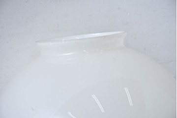 《引っ掛けシーリング式ペンダントライト加工費込み》　和製アンティーク　希少!!　特大!!　丸いフォルムのレトロなペンダントライト　(R-084208)