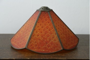 中古　レトロな色づかいが可愛らしいクラシックスタイルのテーブルスタンド　(R-084212)