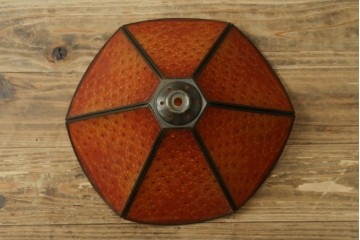 中古　レトロな色づかいが可愛らしいクラシックスタイルのテーブルスタンド　(R-084212)