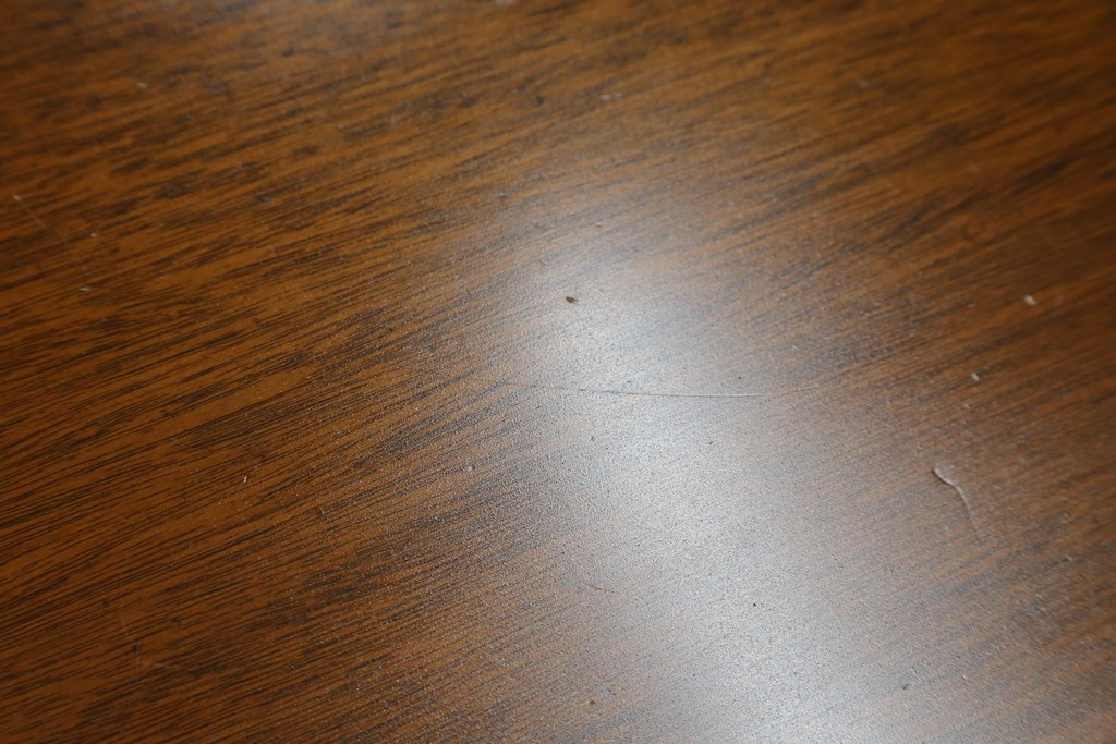 イギリスアンティーク　マホガニー材　収納引き出し付きのシンプルなコンソールテーブル　(R-084215)