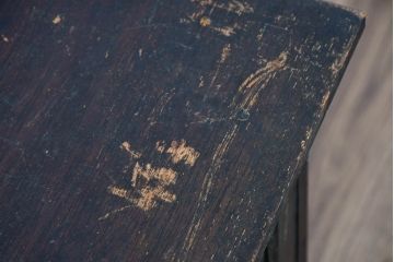 和製アンティーク　希少デザイン‼　古い商家で使われていた作りの良い帳場ローボード(テレビ台、テレビボード、サイドボード、リビングボード、収納棚)(R-084217)