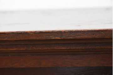 和製アンティーク　希少デザイン!!　古い商家で使われていた作りの良い帳場ローボード　(R-084217)