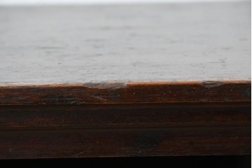 和製アンティーク　希少デザイン!!　古い商家で使われていた作りの良い帳場ローボード　(R-084217)