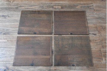 和製アンティーク　希少デザイン!!　古い商家で使われていた作りの良い帳場ローボード　(R-084217)