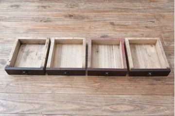 和製アンティーク　希少デザイン!!　古い商家で使われていた作りの良い帳場ローボード　(R-084217)