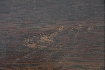 和製アンティーク　希少デザイン!!　古い商家で使われていた作りの良い帳場ローボード　(R-084217)