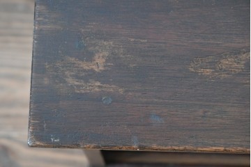 和製アンティーク　希少デザイン!!　古い商家で使われていた作りの良い帳場ローボード　(R-084217)