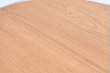 中古　美品　希少モデル　CONDE HOUSE(カンディハウス)　キャスター&コンセント付き!使い勝手抜群の折り畳み天板を備えたレトロなサイドテーブル(バタフライテーブル、ドロップリーフテーブル、丸テーブル、カフェテーブル、コーヒーテーブル)(R-084224)