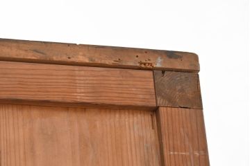 和製アンティーク　美品　希少な手すり付き　前面欅(ケヤキ)材　漆塗り　魅せる収納としても大活躍の二段重ね階段箪笥(階段タンス、収納たんす、和箪笥、引き出し)(R-084230)