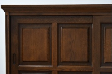 中古　美品!!　希少な廃番品!!　カリモク家具(karimoku)　COLONIAL(コロニアル)シリーズ　シンプルながらも品のある佇まいが美しい下駄箱　(R-084233)