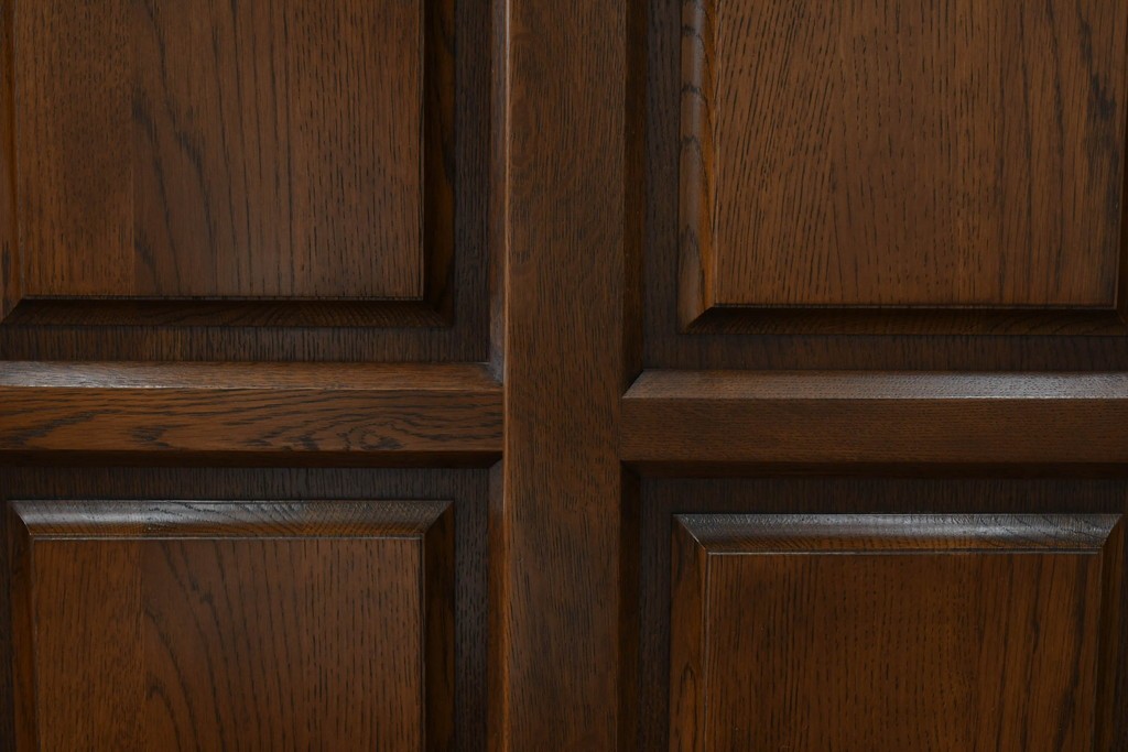 中古　美品!!　希少な廃番品!!　カリモク家具(karimoku)　COLONIAL(コロニアル)シリーズ　シンプルながらも品のある佇まいが美しい下駄箱　(R-084233)