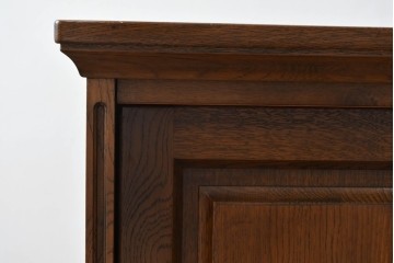 中古　美品!!　希少な廃番品!!　カリモク家具(karimoku)　COLONIAL(コロニアル)シリーズ　シンプルながらも品のある佇まいが美しい下駄箱　(R-084233)