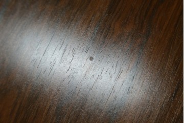デンマークビンテージ　美しい木目が印象的なローズウッド材のエクステンションセンターテーブル　(R-084242)