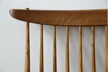 和製ヴィンテージ　小田急ハルク購入　ジョージナカシマ　LOUNGE ARM(ラウンジアーム)　One Arm(ワンアーム、片肘)　CN103　右アーム付きラウンジチェア　(R-084243)
