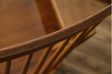 和製ヴィンテージ　小田急ハルク購入　ジョージナカシマ　LOUNGE ARM(ラウンジアーム)　One Arm(ワンアーム、片肘)　CN103　右アーム付きラウンジチェア　(R-084243)