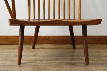 和製ヴィンテージ　小田急ハルク購入　ジョージナカシマ　LOUNGE ARM(ラウンジアーム)　One Arm(ワンアーム、片肘)　CN103　右アーム付きラウンジチェア　(R-084243)