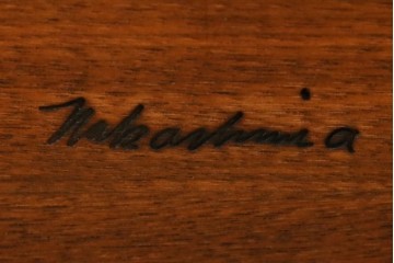 和製ヴィンテージ　小田急ハルク購入　ジョージナカシマ　LOUNGE ARM(ラウンジアーム)　One Arm(ワンアーム、片肘)　CN103　右アーム付きラウンジチェア　(R-084243)