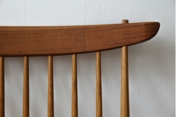 和製ヴィンテージ　小田急ハルク購入　ジョージナカシマ　LOUNGE ARM(ラウンジアーム)　One Arm(ワンアーム、片肘)　CN103　左アーム付きラウンジチェア　(R-084244)