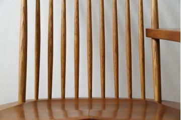 和製ヴィンテージ　小田急ハルク購入　ジョージナカシマ　LOUNGE ARM(ラウンジアーム)　One Arm(ワンアーム、片肘)　CN103　左アーム付きラウンジチェア　(R-084244)