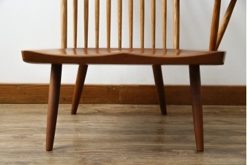 和製ヴィンテージ　小田急ハルク購入　ジョージナカシマ　LOUNGE ARM(ラウンジアーム)　One Arm(ワンアーム、片肘)　CN103　左アーム付きラウンジチェア　(R-084244)