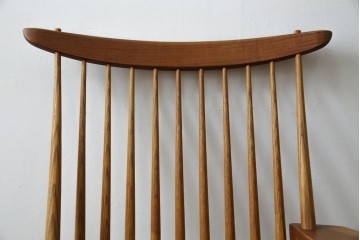 和製ヴィンテージ　小田急ハルク購入　ジョージナカシマ　LOUNGE ARM(ラウンジアーム)　One Arm(ワンアーム、片肘)　CN103　左アーム付きラウンジチェア　(R-084244)