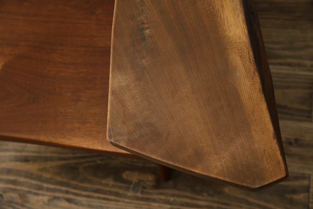 和製ヴィンテージ　小田急ハルク購入　ジョージナカシマ　LOUNGE ARM(ラウンジアーム)　One Arm(ワンアーム、片肘)　CN103　左アーム付きラウンジチェア　(R-084244)