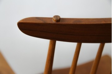 和製ヴィンテージ　小田急ハルク購入　ジョージナカシマ　LOUNGE ARM(ラウンジアーム)　One Arm(ワンアーム、片肘)　CN103　左アーム付きラウンジチェア　(R-084244)