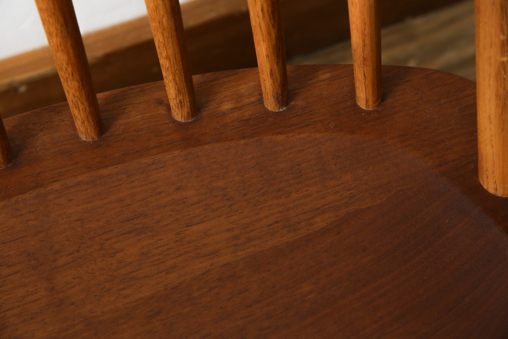 和製ヴィンテージ　小田急ハルク購入　ジョージナカシマ　LOUNGE ARM(ラウンジアーム)　One Arm(ワンアーム、片肘)　CN103　左アーム付きラウンジチェア　(R-084244)