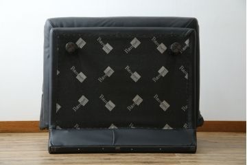 中古　美品　展示品　Poltromec(ポルトロメック)社　ジェミニシリーズ　レザー(本革)　1人掛けソファ(一人掛け、1Pソファ)(定価約30万円)(R-084249)