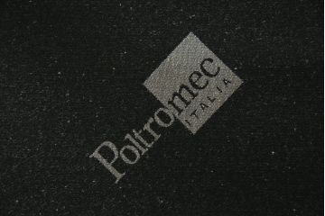 中古　美品　展示品　Poltromec(ポルトロメック)社　ジェミニシリーズ　レザー(本革)　1人掛けソファ(一人掛け、1Pソファ)(定価約30万円)(R-084249)
