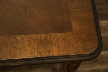 中古　DREXEL HERITAGE(ドレクセルヘリテイジ)　Tuscany Manor(タスカニー・マナー)　優雅な彫刻が上質なアンティーク空間を演出するダイニングテーブル(食卓、4人掛け、6人掛け)(R-084252)