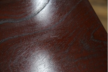 中古　美品!!　仙台民芸箪笥(仙台箪笥)　欅産業　凝ったつくりの大振りの金具が目を惹く漆塗りの仙台箪笥サイドボード　(R-084255)