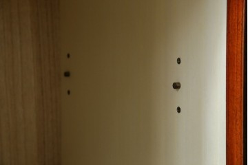 中古　美品!!　仙台民芸箪笥(仙台箪笥)　欅産業　凝ったつくりの大振りの金具が目を惹く漆塗りの仙台箪笥サイドボード　(R-084255)