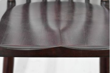 中古　美品‼　民芸家具　落ち着いた色味が上品な雰囲気を醸し出すウィンザーチェア(板座チェア、ダイニングチェア、アームレスチェア、椅子、イス)(R-084260)