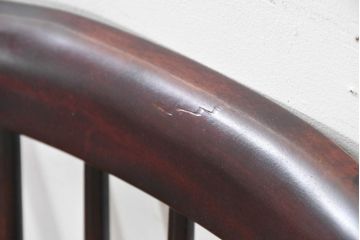 中古　美品‼　民芸家具　落ち着いた色味が上品な雰囲気を醸し出すウィンザーチェア(板座チェア、ダイニングチェア、アームレスチェア、椅子、イス)(R-084260)