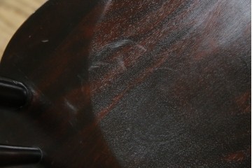 中古　美品!!　民芸家具　落ち着いた色味が上品な雰囲気を醸し出すウィンザーチェア(板座チェア、ダイニングチェア、アームレスチェア、椅子、イス)(R-084260)