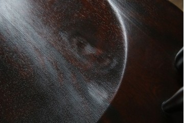 中古　美品!!　民芸家具　落ち着いた色味が上品な雰囲気を醸し出すウィンザーチェア(板座チェア、ダイニングチェア、アームレスチェア、椅子、イス)(R-084260)