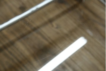 中古　美品　スイス　USMハラー(USM Haller)　ガラス天板　シンプルでスタイリッシュなデザインが魅力のキャスター付きワゴン　定価約12万円相当　(R-084265)