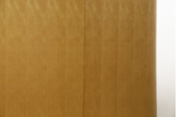 中古　希少な特注品　CONDE HOUSE(カンディハウス)　ビーチ材　図書室の両面使いラウンドカウンターテーブル　製作費約90万円相当　(R-084266)