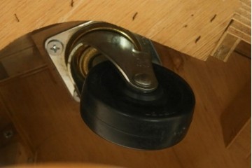 中古　希少な特注品　CONDE HOUSE(カンディハウス)　ビーチ材　図書室の両面使いラウンドカウンターテーブル　製作費約90万円相当　(R-084266)