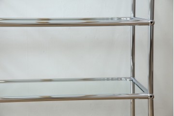 中古　美品　スイス　USMハラー(USM Haller)　オープンラック　定価約23万円相当　(R-084268)