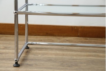 中古　美品　スイス　USMハラー(USM Haller)　オープンラック　定価約23万円相当　(R-084268)