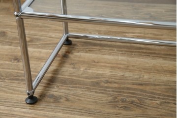 中古　美品　スイス　USMハラー(USM Haller)　オープンラック　定価約23万円相当　(R-084268)