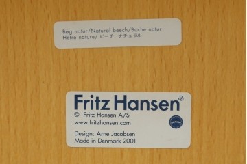 中古　美品　FRITZ HANSEN(フリッツ・ハンセン)　SERIES 7(セブンチェア)　ビーチ材　北欧モダンなお部屋におすすめ!シャープな脚がお洒落なダイニングチェア　(R-084272)