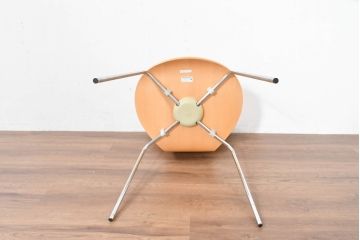 中古　美品　FRITZ HANSEN(フリッツ・ハンセン)　SERIES 7(セブンチェア)　ビーチ材　北欧モダンなお部屋におすすめ!シャープな脚がお洒落なダイニングチェア(板座チェア、椅子、イス)(R-084272)